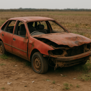 Don’t let that scrap car sit—dispose & get paid