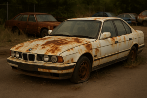 Same-day scrap car pickup service
